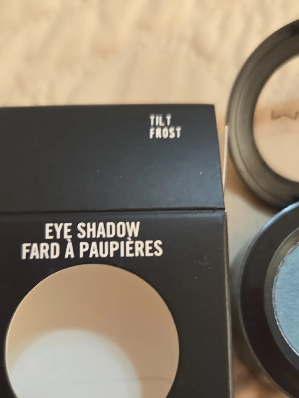 MAC Cosmetics Frosty Blue Single Eyeshadow - Shimmery Teal-Blue